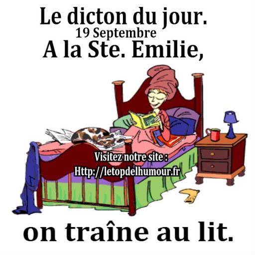 Ephéméride, dictons, images.....